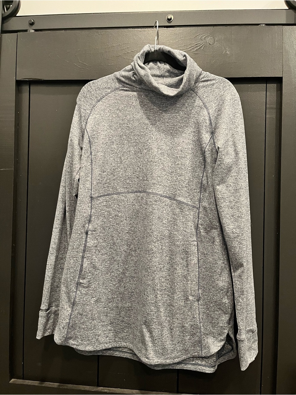 Duluth Trading Co Heather Gray Tunic
